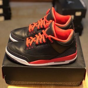 Jordan 3 Retro “Bright Crimson”